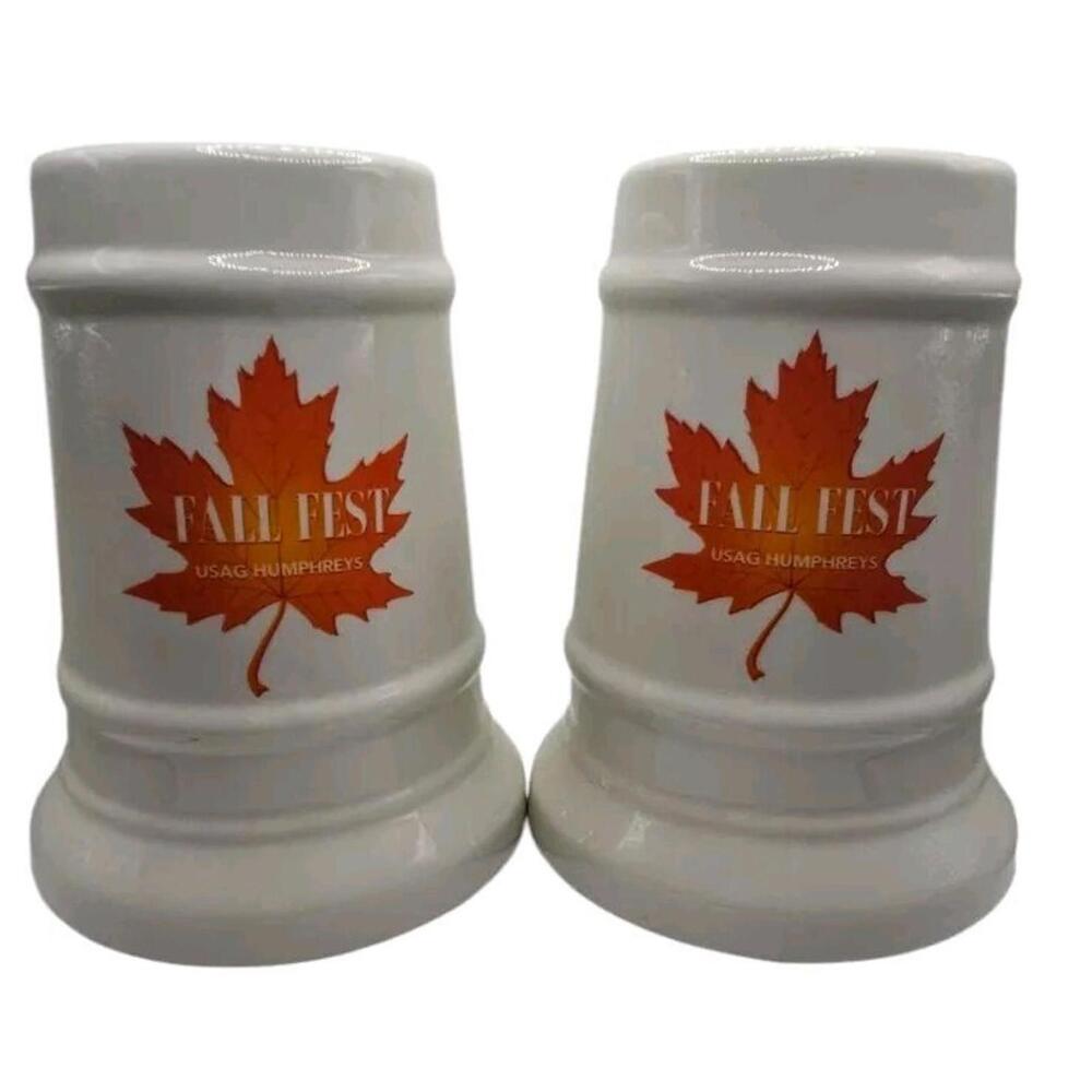 Fallfest Brewed Beer Ceramic Mug Stein